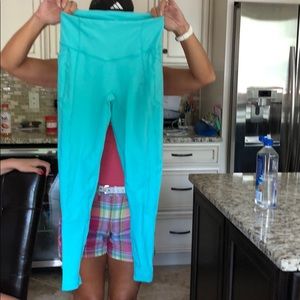 TYC Caribbean Blue Heart Booty Leggings